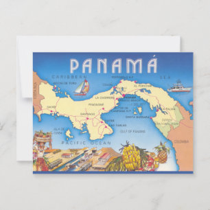 Carte postale de Panama