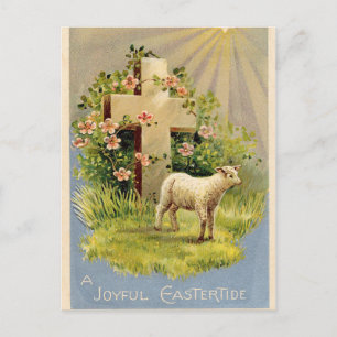 Carte postale de Pâques vintage
