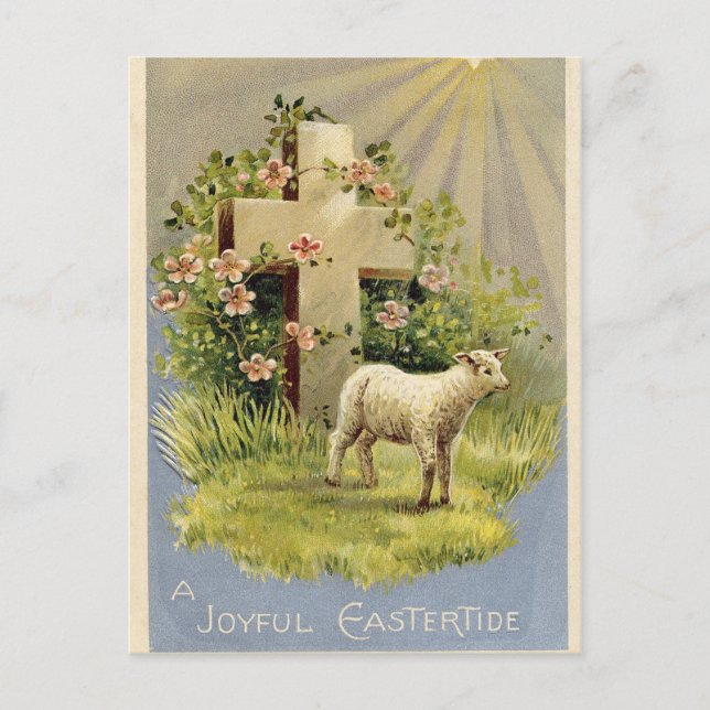 Carte postale de Pâques vintage (Devant)