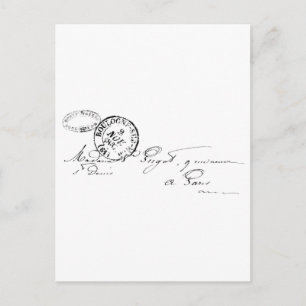 Carte Postale De Paris