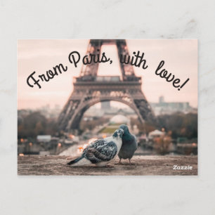 Carte postale de Paris, France
