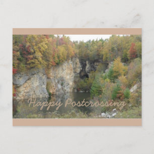 Carte postale de passage des couleurs d'automne