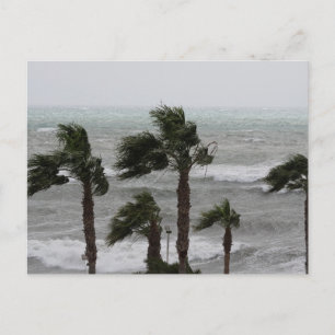 Carte postale de paysage de plage moderne de natur