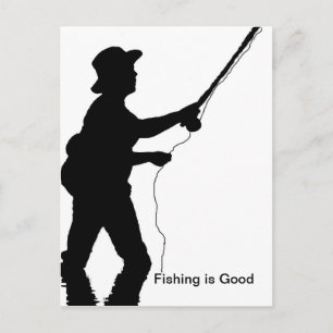 Carte postale de pêche