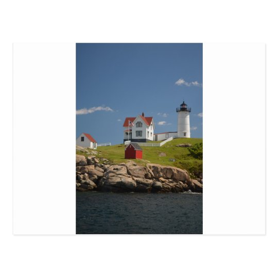 Carte postale de phare de Neddick de cap