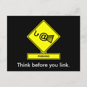 Carte postale de phishing