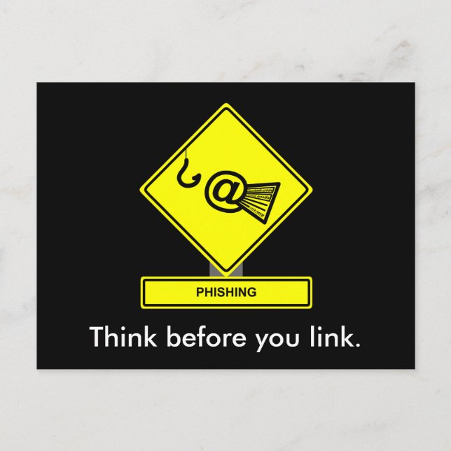 Carte postale de phishing (Devant)