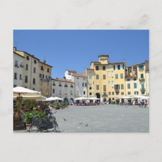 Carte postale de Piazza dell'Anfiteatro à Lucques,