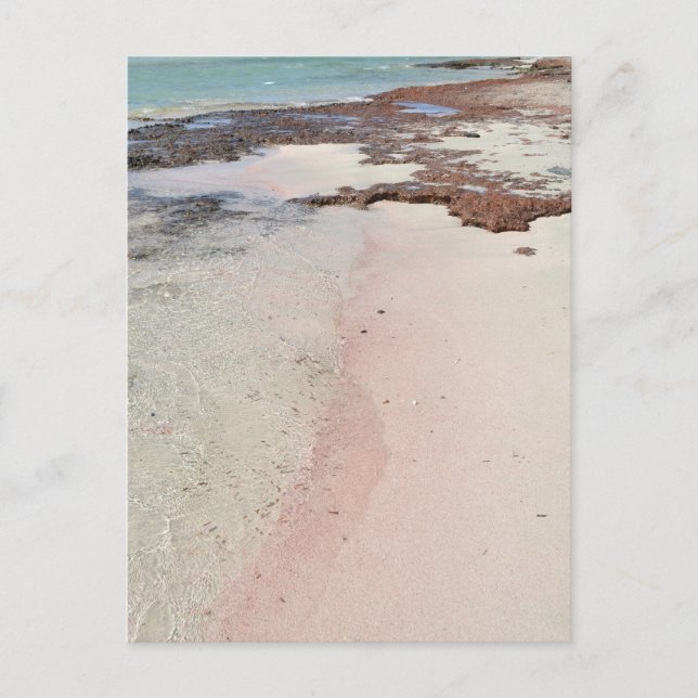Carte postale de Pink Beach (Devant)