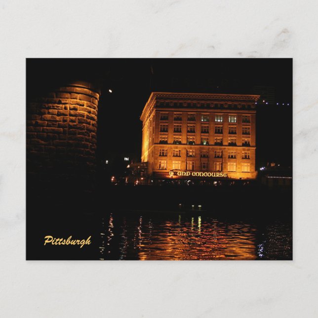 Carte postale de Pittsburgh - Grand Concourse (Devant)