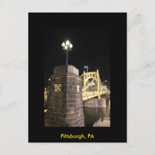Carte postale de Pittsburgh, Pennsylvanie