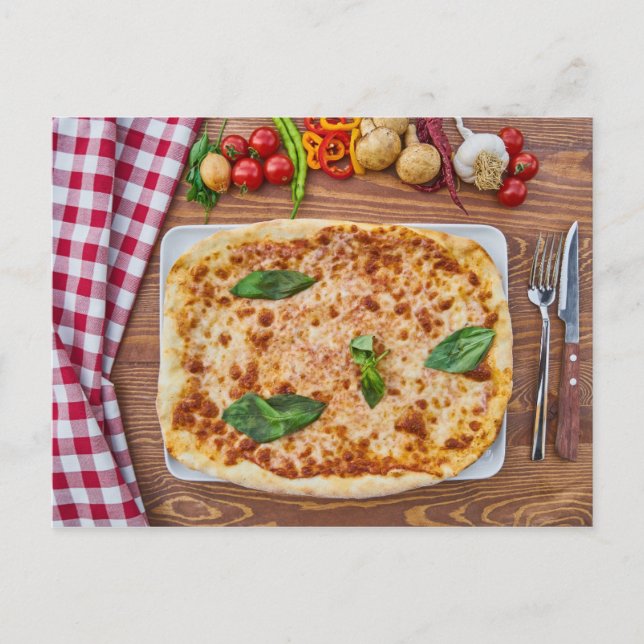 Carte postale de pizza (Devant)