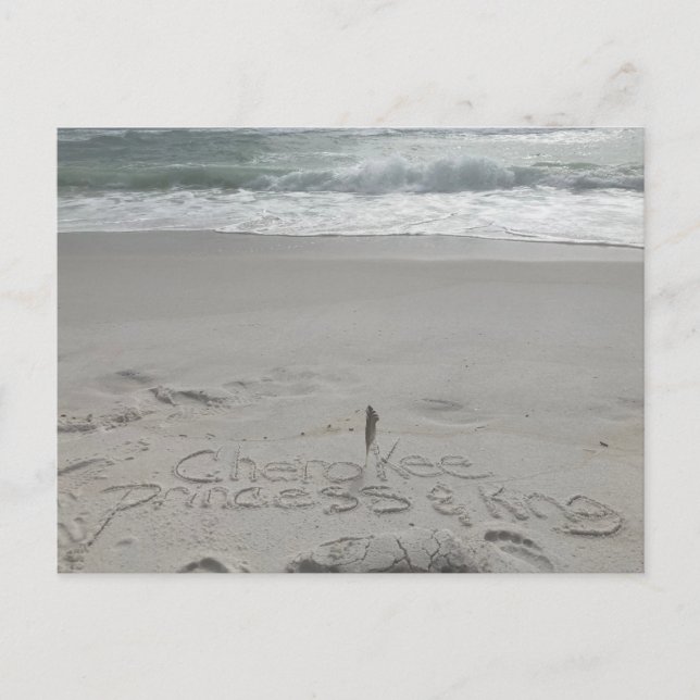 Carte postale de plage (Devant)