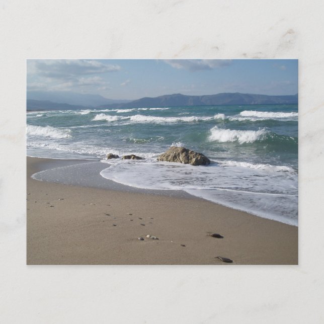 Carte postale de plage (Devant)