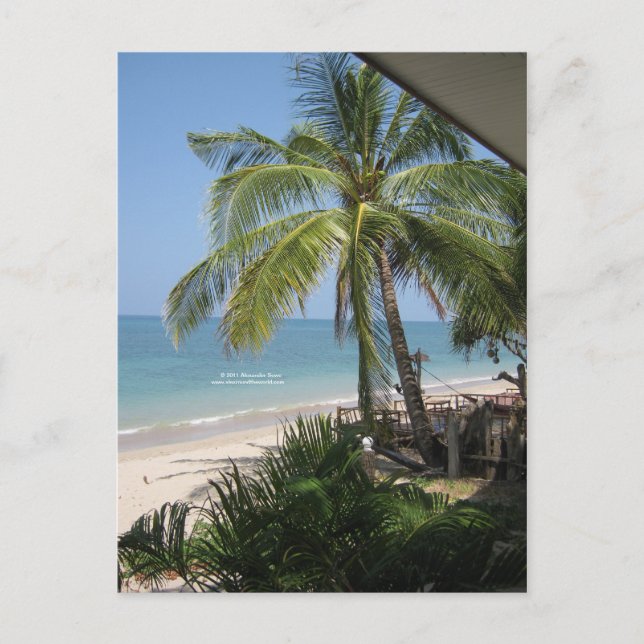 Carte postale de plage (Devant)