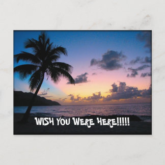 Carte postale de plage