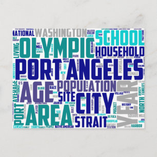 Carte postale de Port Angeles Washington