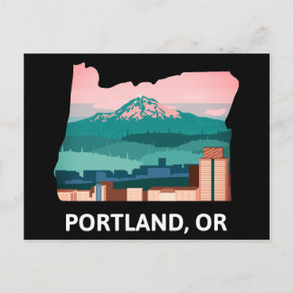 Carte postale de Portland