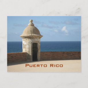 Carte postale de Porto Rico