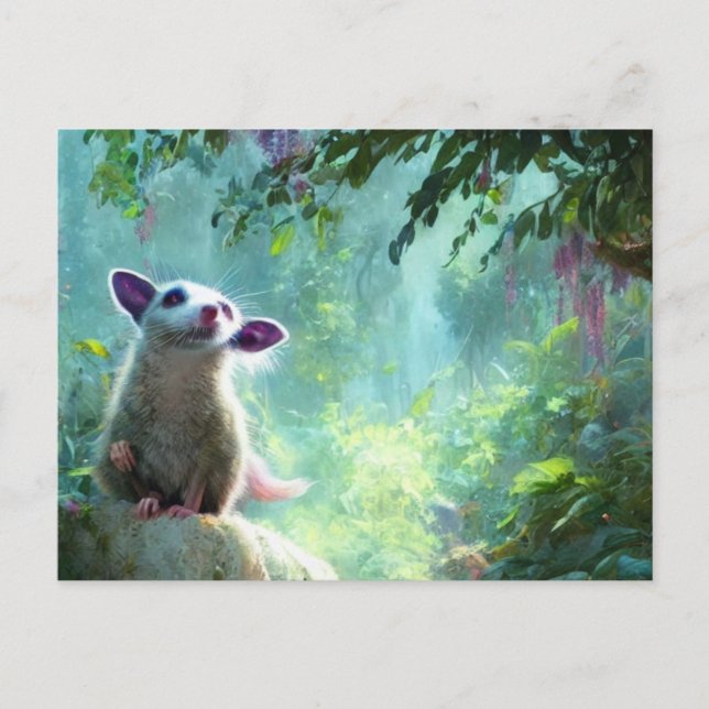 Carte postale de possum mignon (Devant)