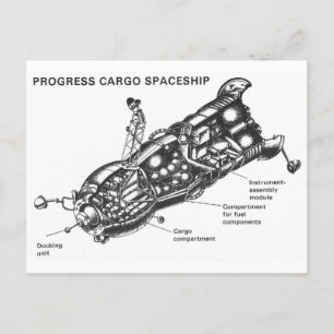 Carte postale de progression