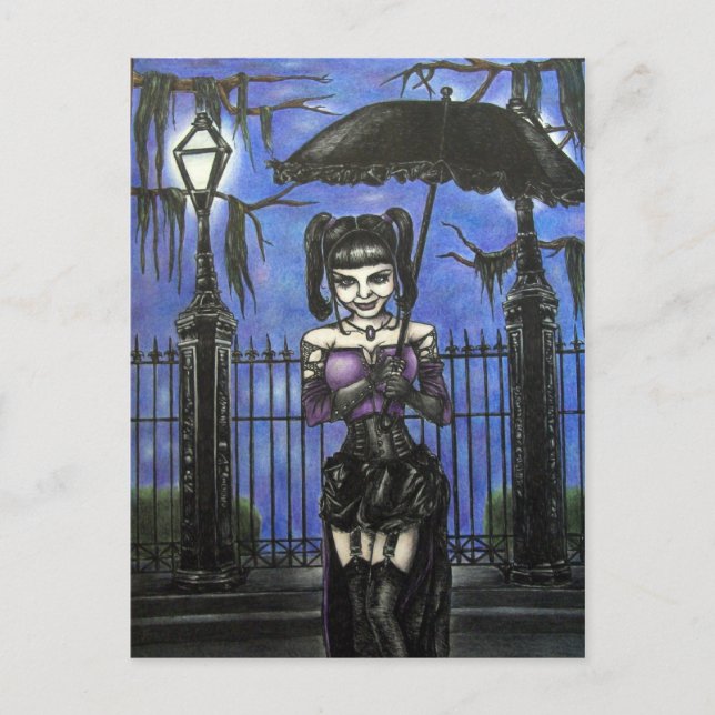 Carte postale de promenade de minuit (Devant)