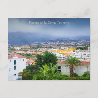 Carte postale de Puerto de la Cruz, Tenerife