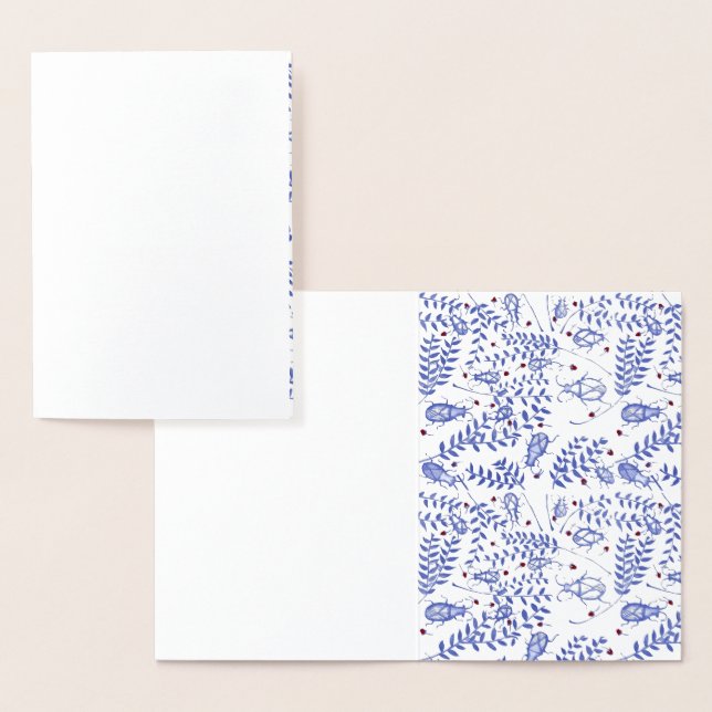 Carte postale de punaise et de fraise (Affichage)