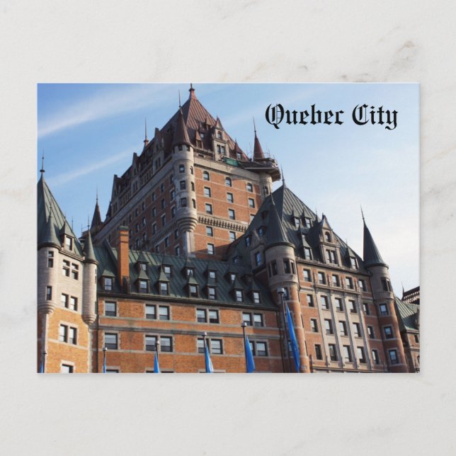 Carte postale de Québec (Devant)