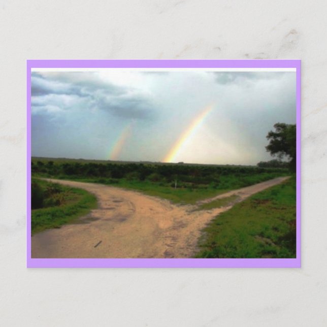 CARTE POSTALE DE QUELLE MANIÈRE, DOUBLE PLANCHE À CROISER (Devant)