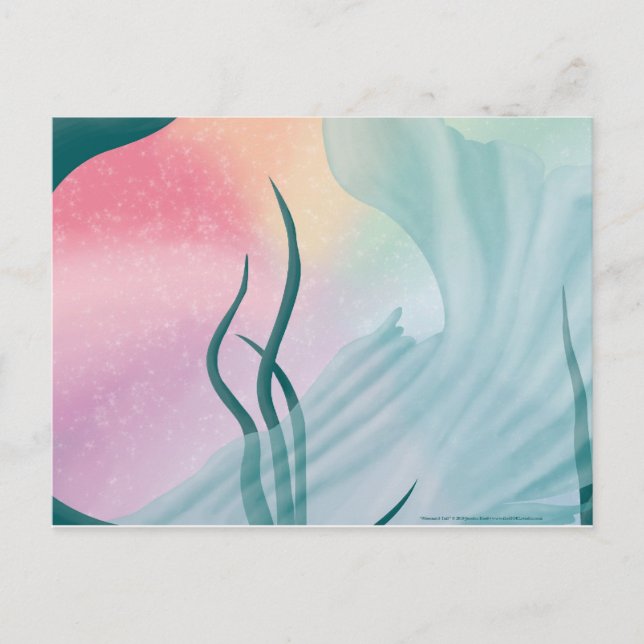 Carte postale de queue de sirène (Devant)