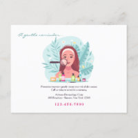 Carte postale de rappel dermatologue