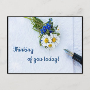 Carte postale de rappel réfléchie