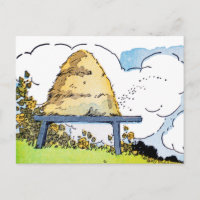 Carte postale de recette personnalisée avec illust