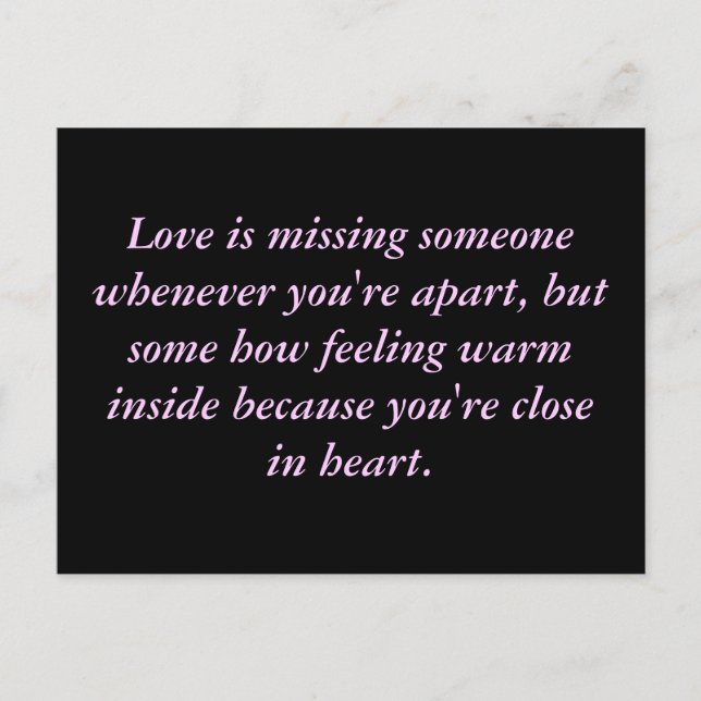 Carte postale de relation longue distance (Devant)