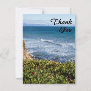 Carte postale de remerciement
