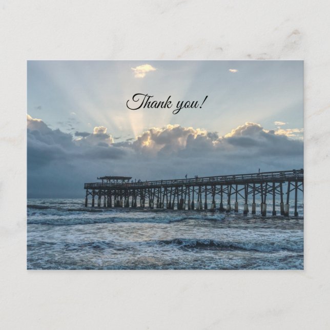 Carte postale de remerciement Breaking Through At  (Devant)