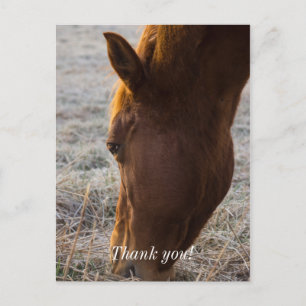 Carte postale de remerciement pour le moment de ma