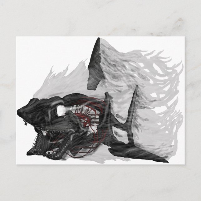 Carte postale de requin fantôme (Devant)