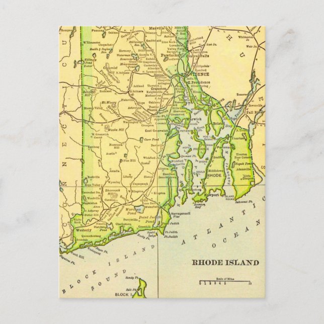 Carte postale de Rhode Island (Devant)