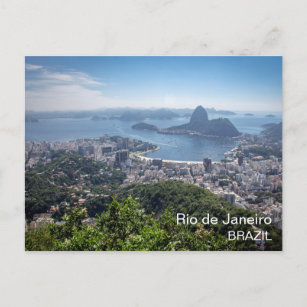 Carte postale de Rio de Janeiro Brésil