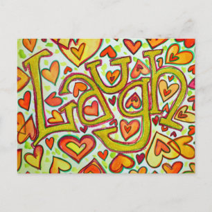 Carte postale de rire