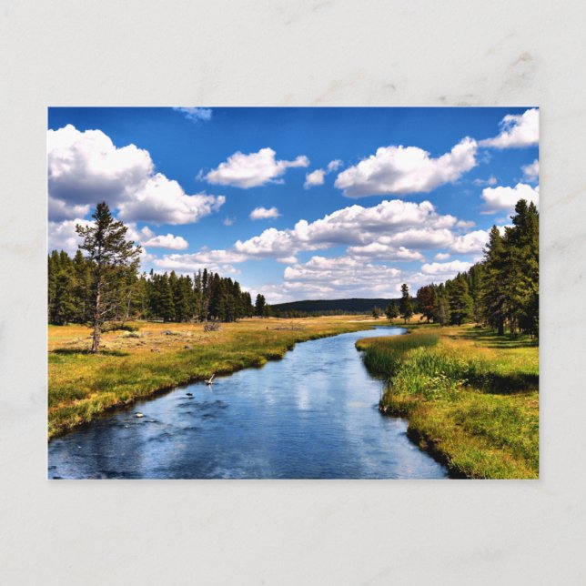 Carte postale de rivière (Devant)