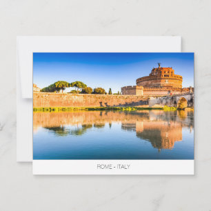 Carte postale de Rome d'Italie