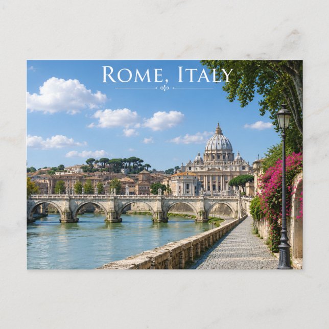 Carte postale de Rome Italie (Devant)