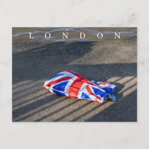 Carte postale de sac transporteur Union Jack de Lo