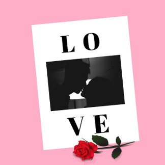 Carte postale de Saint Valentin