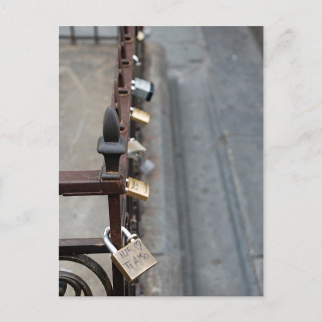 Carte postale de Saint-Valentin d'AMO de TI (Devant)