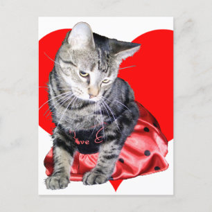 Carte postale de Saint-Valentin de "insecte