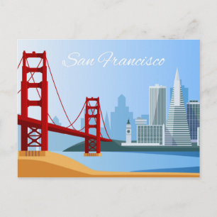 Carte postale de San Francisco